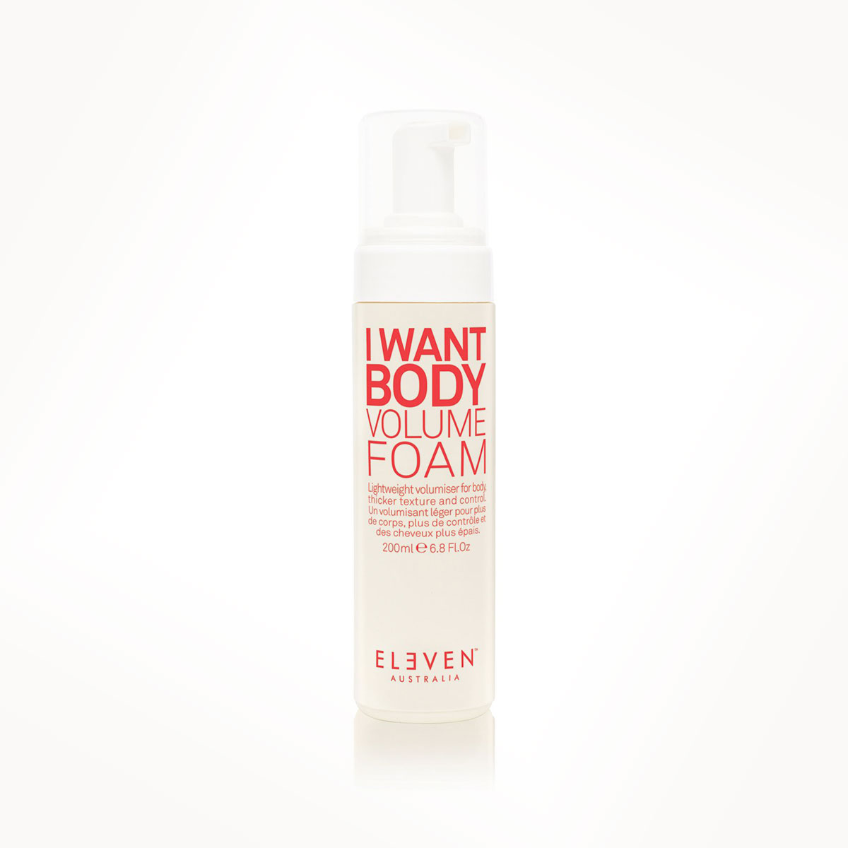 I Want Body Volume Foam 200ml Eleven Kimberley & Co. Hair Salon